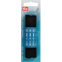 Prym Schuhband flach 8mm/90cm Schwarz