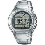 CASIO Wave Ceptor WV-58RD-1AJF Funk Herrenuhr Silber Japan Y863171