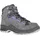 Lowa Kody Evo GTX Mid Junior (Veloursleder, wasserdicht) anthrazitgrau/blau Kinder