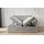 Fun Möbel Boxspringbett Schlafzimmerbett HIDIS 180x200cm Stoff Vito Hellgrau / Speed - Grau