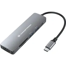 Conceptronic DONN11G 6-in-1 USB 3.2 Gen 1 Dockingstation