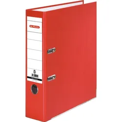 herlitz Ordner A4 maX.file nature plus 80mm rot
