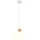 GLOBO Pendelleuchte 1-flg. 120 cm Holz/Metall/Glas
