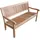 LINDER EXCLUSIV Kingsbury 150 x 65 x 90 cm Teak