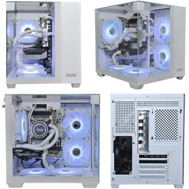 pc store nca Gaming-PC Phantom White Intel Xeon 128 GB RAM 1 TB SSD GeForce RTX 3050 Win 11
