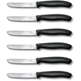 Victorinox Swiss Classic Messerset 6-tlg. 11 cm Schwarz