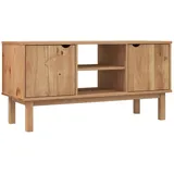 vidaXL TV-Schrank OTTA 113,5x43x57 cm Massivholz Kiefür