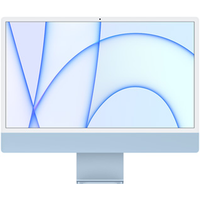 Apple iMac 24" mit Retina 4.5K Display M1 8 GB RAM 256 GB SSD 7-Core GPU blau