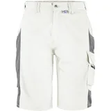 Shorts "BESTWORK NEW" - 58 - weiß/grau