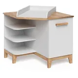 VitaliSpa Wickelkommode, Weiß, Eiche Artisan, Holzwerkstoff, Rechteckig, 85x85.2x85 cm, Babymöbel, Wickelkommoden & Zubehör, Wickelkommoden