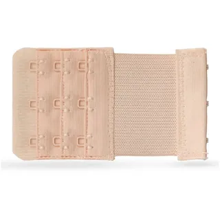 Pro Home BH Verlängerung, Flexible Erweiterung für BH's - Elastischer Bra Extender 3 Haken, Ösen - 9,5cm x 5,5cm - BH-Verlängerer - 9,5 x 5,5cm ( 1 Stück )