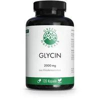 GREEN NATURALS Glycin 2000 mg Kapseln vegan