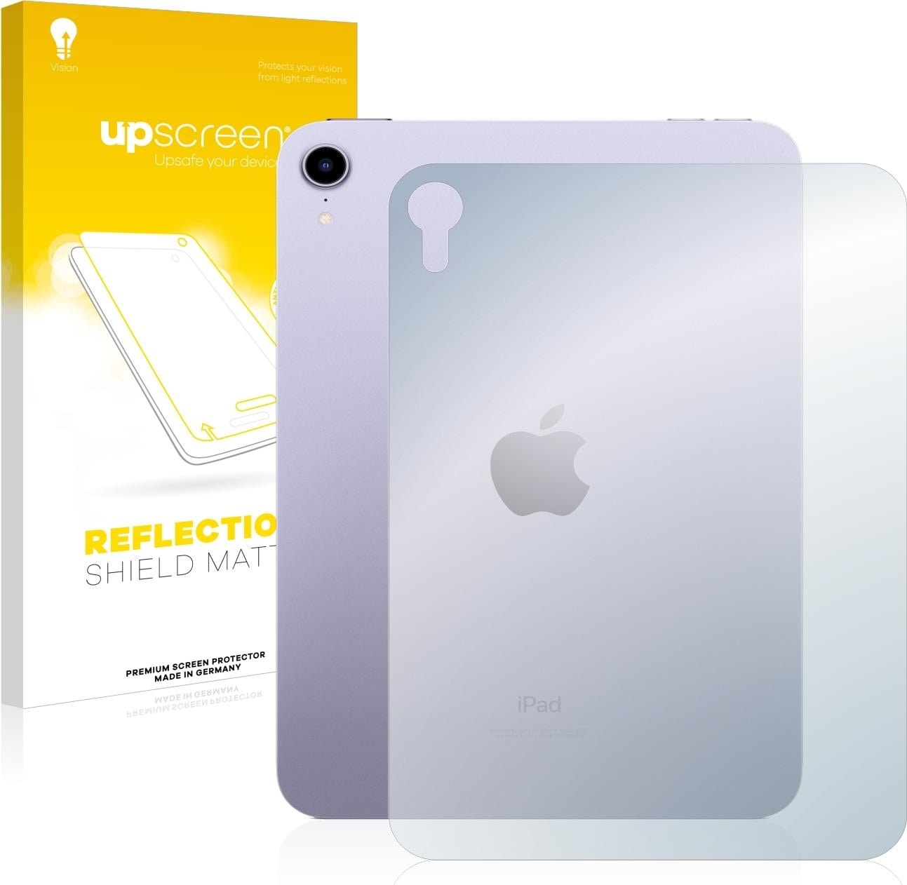 upscreen Reflection Shield Displayschutz Matt (1 Stück, iPad mini 6), Tablet Schutzfolie
