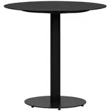 Schou Hector Gartentisch Ø70 cm Schwarz
