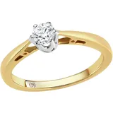 Diamonds by Ellen K. Gold 585 zweifarbig mit Diamant 0,25ct.