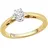 Diamonds by Ellen K. Gold 585 zweifarbig mit Diamant 0,25ct.