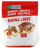 Damhert Sans sucres Cakes marbrés Autre 180 g