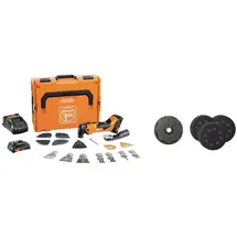 Fein AMM 500 PLUS CE-Set 71293868000 Akku-Multifunktionswerkzeug inkl. 2. Akku, inkl. Ladegerät, mi