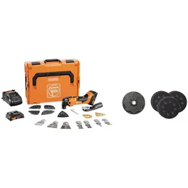 Fein AMM 500 PLUS CE-Set 71293868000 Akku-Multifunktionswerkzeug inkl. 2. Akku, inkl. Ladegerät, mi