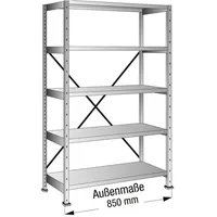 Scholz Steckregal 128183 Grund 800x1.920x200mm 5OH vz