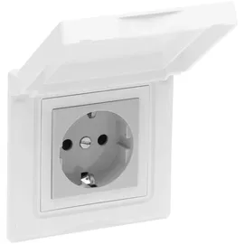 Legrand SEANO Green'Up Komplettgerät Schutzkontakt- Steckdose, EV – Mode 1 und Mode 2, für Elektrofahrzeuge, 16 A, 250 V, Farbe: Ultraweiß, 765217