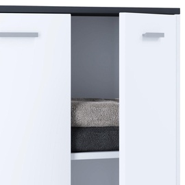 VCM Kommode Sideboard Anrichte Schrank Lindas Drehtüren