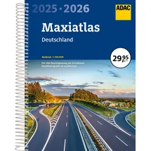 Adac Maxiatlas 2025/2026 Deutschland 1:150.000