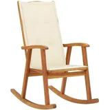 3064181 Rocking Chair With Cushions Solid Acacia Wood (311844+43181)