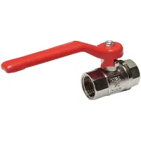 Floraworld Kugelhahn Messing 3/4Z mit Absperrhebel