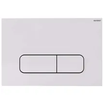 raybro Betätigungsplatte mocha 15 Weiß für Geberit Spülkästen UP320, UP100, JomoTech, rezi Systems