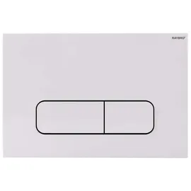 raybro Betätigungsplatte mocha 15 Weiß für Geberit Spülkästen UP320, UP100, JomoTech, rezi Systems