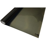 GARDINIA Fensterfolie, Statische UV-Folie, 1 St., halbtransparent, selbstklebend, schwarz