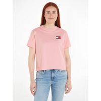 Tommy Jeans T-Shirt »TJW BXY GRAPHIC FLAG TEE«, mit Markenlabel, Gr. M (38), Ballet_Pink, , 37489947-M