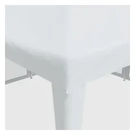 vidaXL Partezelt 4 x 4 m inkl. 8 Seitenteile Weiß