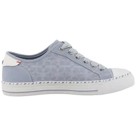 Mustang Magdalena Plateau-Sneaker Blau Damen 38