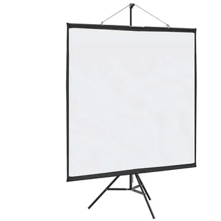 vidaXL Beamer Leinwand mit Stativ 81 Zoll 1:1 vidaXL