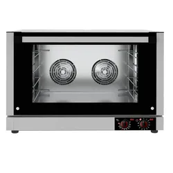 EURAST - Konvektionsofen elektrisch 4 GN 1/1 oder Bleche 600x400 - 820x800x560 mm - 6300 W 400/3V - 41135017