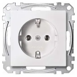 Merten SCHUKO-Steckdose pws mit Steckklemme MEG2301-0619
