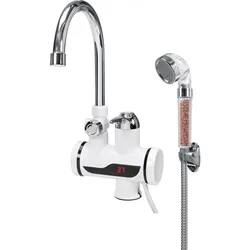 TRIZERATOP Küchenarmatur Elektrischer Wasserhahn Durchlauferhitzer 3000W 230V