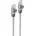 SHVP BS08-35100 25 Patchkabel Cat 7-Rohkabel grau