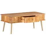 vidaXL Couchtisch 100x50x40 cm Massivholz Akazie