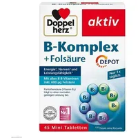 Doppelherz Aktiv B-Komplex + Folsäure Tabletten 45 St.
