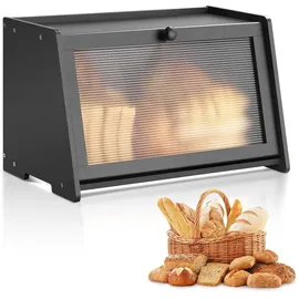 Vevor Brotkasten Holz Schwarz