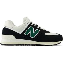 New Balance 574 Herren Black/White/Marsh Green 42