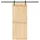 vidaXL Narvik rechts 85 x 210 cm Braun/Schwarz