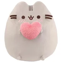 AURORA Aurora, 61572, Pusheen with Heart, 9In, Soft Toy,