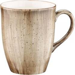 Bonna Teeglas Aura Terrain, Porzellan, Bockbecher Kaffeebecher Kaffeetasse 8.2×11.4cm 330ml Porzellan sand 1 Stück