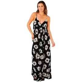 Rip Curl Maxikleid Schwarz/Weiß 36