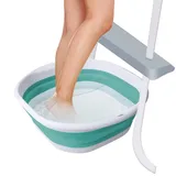 Fußbad Faltbar,Faltbare Fußbadewanne,Fußbadewanne Faltbar Pediküre Fuß Für Füße Stressabbau,Fuß-Spa Faltbare Fußbadewanne (grün, S)