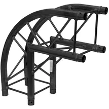 Alutruss DECOLOCK DQ4-SPAC21R 2-Weg Ecke 90° sw